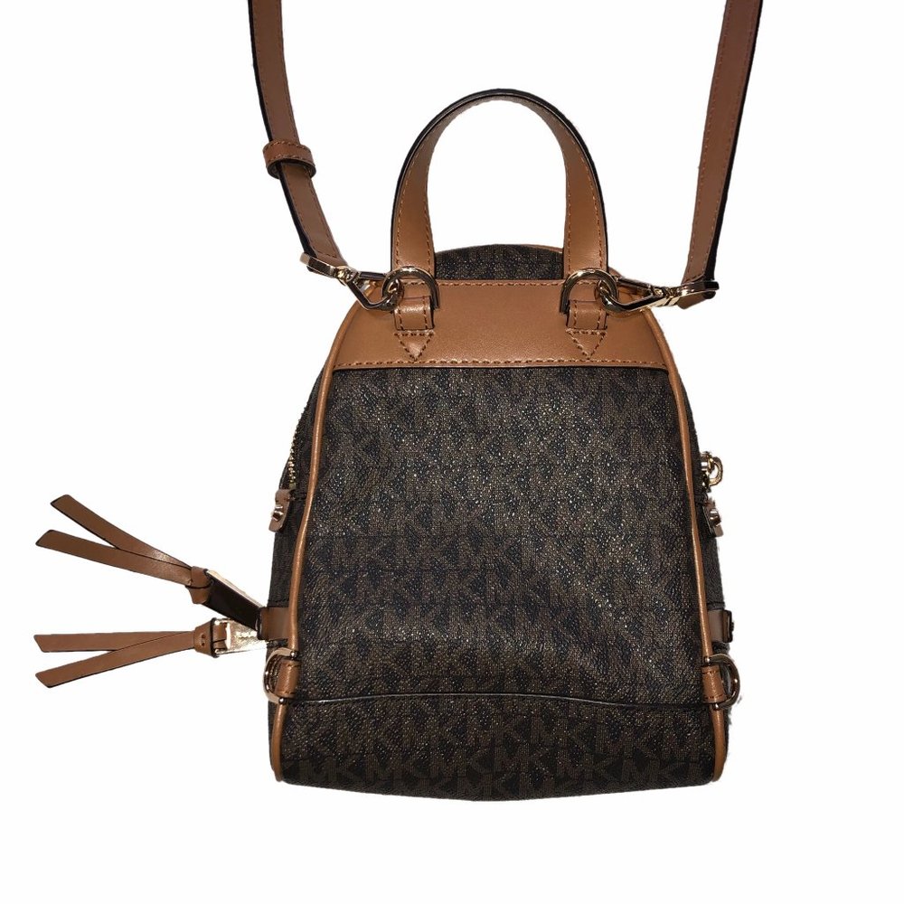 Michael Kors Rhea Mini Logo Backpack - Picture 2 of 4